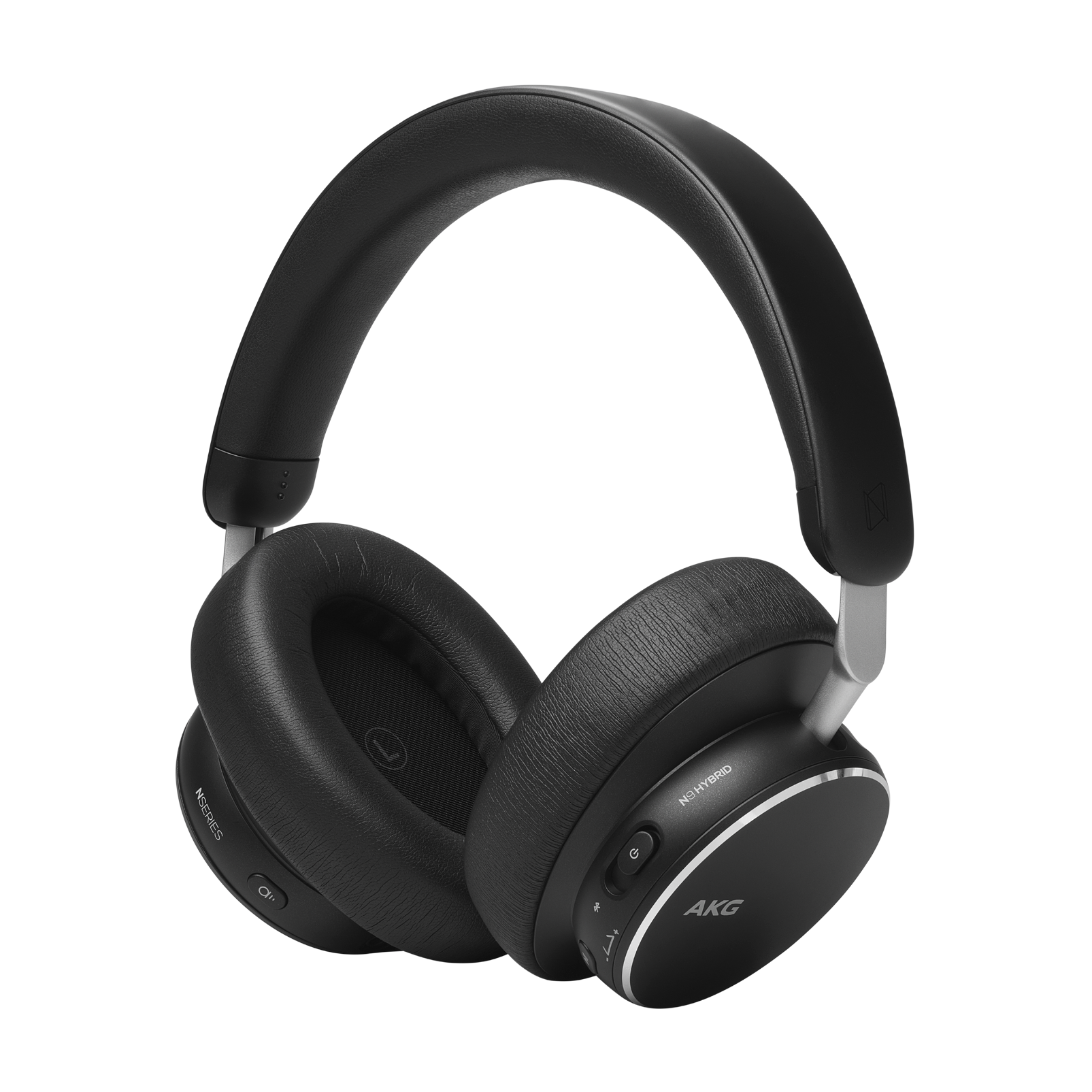 AKG N9 Hybrid - Black - Wireless over-ear noise cancelling headphones - Detailshot 2